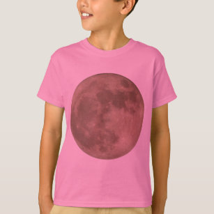 Kid's Moon Shirt Full Moon Kid's Moon Jersey Shirt