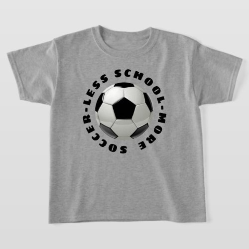 Kids More Soccer T_Shirt