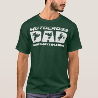 Kids Motocross Dad  Dirt Bike Fathers Day or T-Shirt