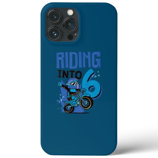 Kids Motocross Riding Into 6 Dirt Bike Motocross iPhone 13 Pro Max Case