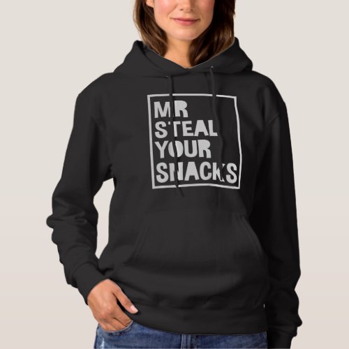 Kids Mr Steal Your Snacks Hungry Boy Yummy Childre Hoodie
