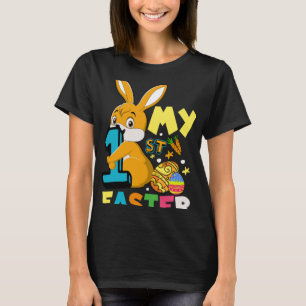 Kids My 1st Easter Bunny Christian Easter Day T-Shirt