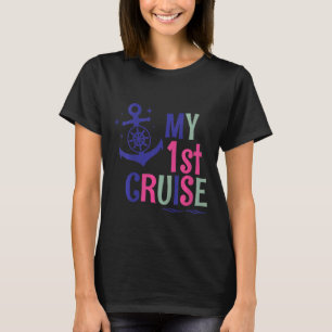 Kids My First Cruise Girls Boys Cruise Cruise Vac T-Shirt