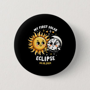 Kids My First Solar Eclipse Toddler Boys Girls 202 Button