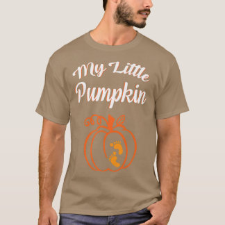 Kids My Little Pumpkin Little Feet Halloween Party T-Shirt