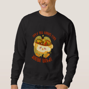 Kids My Lola Thinks I'm Adobo Bowl Filipino Baby S Sweatshirt