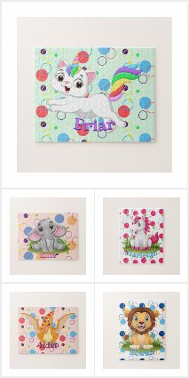 Kids Name Learning Puzzles