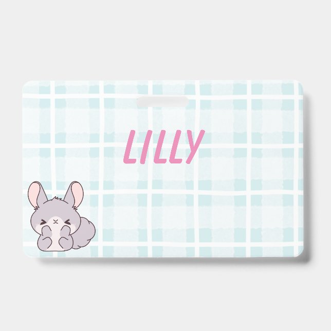 Kids Name Tags Badge (Front)