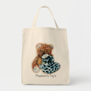 Kids named id toy or library tote bag