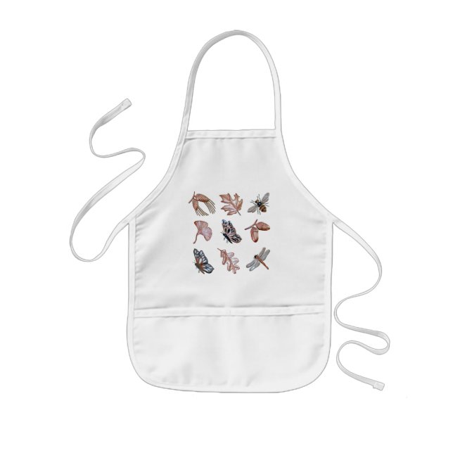 Kids Nature print Apron (Front)