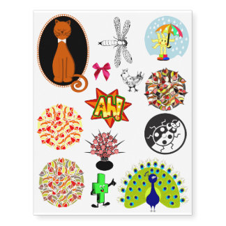 Kids Nature temporary tatoos Temporary Tattoos