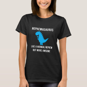 Kids Nephewasaurus Boys Rex Nephew Dinosaur Kids T T-Shirt