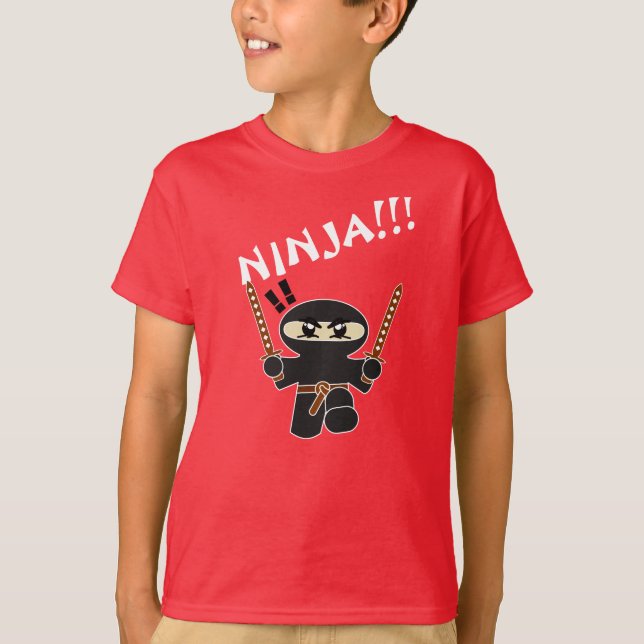 Kids Ninja T-Shirt (Front)