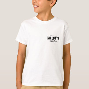 Kid's No Limits Brass front and back T-Shirt