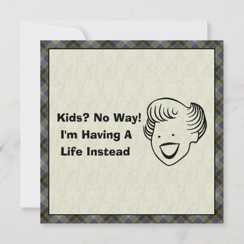 Kids No Way Invitation