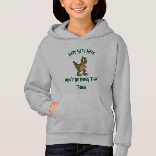 Kids Nope hoodie (Front)