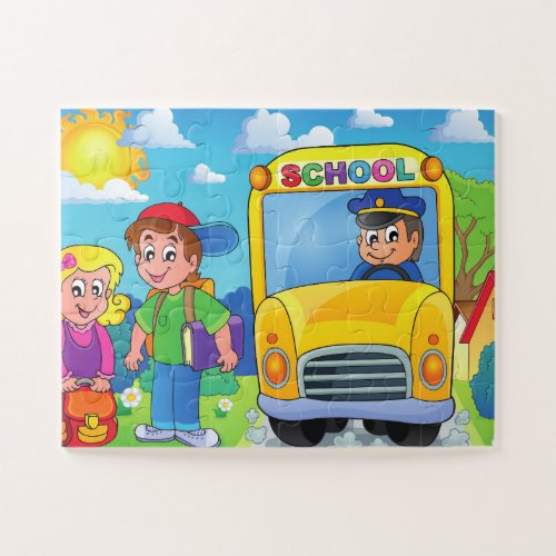 Kids Number 5 Jigsaw Puzzle