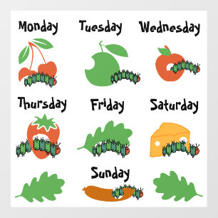 Kids Nursery Days Of The Week Wall Decal
