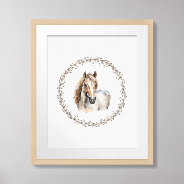 Kid's Nursery Photo Print Framed (Framed Front)