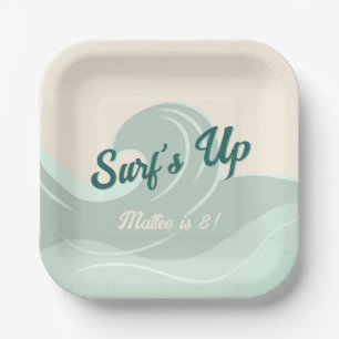 Kids Ocean Themed Birthday Party Paper Plates