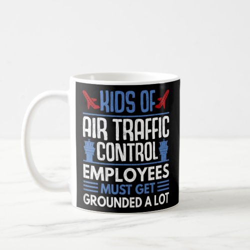 Kids Of Air Traffic Controller Aviation Airplane G Coffee Mug