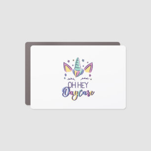 Kids Oh Hey Daycare Vibes First Day Of Daycare Gir Car Magnet