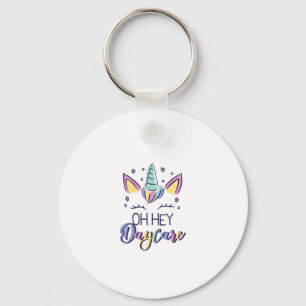 Kids Oh Hey Daycare Vibes First Day Of Daycare Gir Keychain