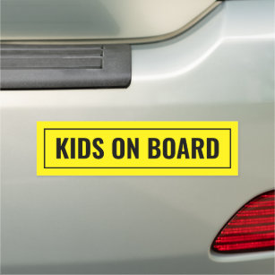 Kids on Board - Safety Car Magnet