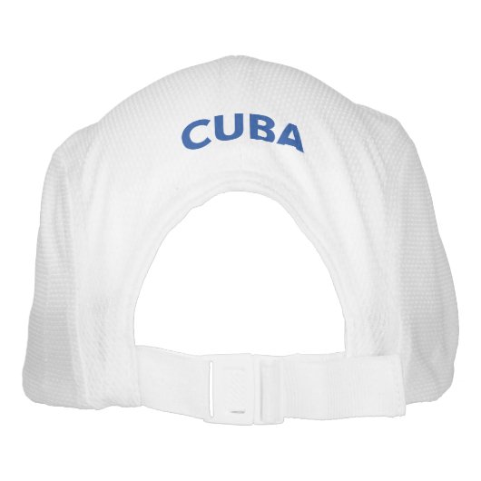 Kids on the Ball: Cuba Baseball Hat (Back)