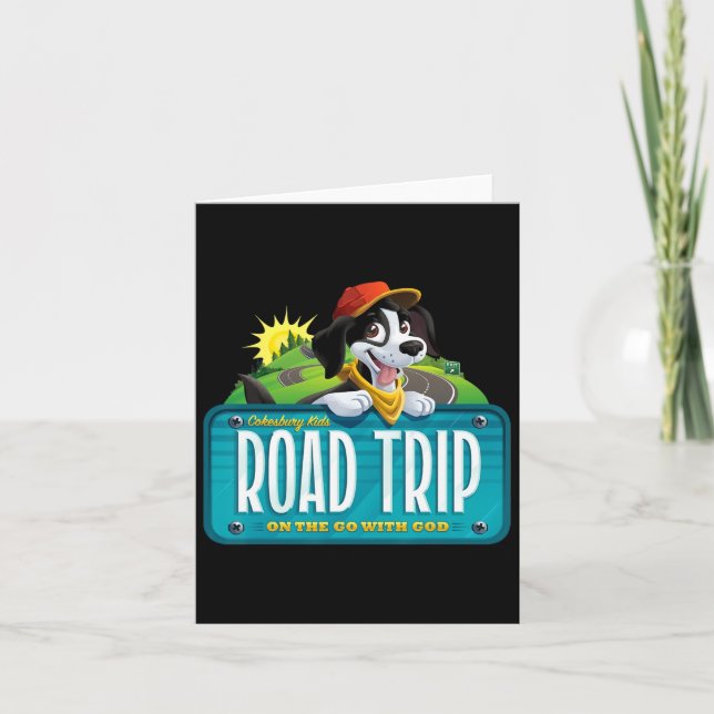 Kids On The Go Christian Vbs 2025 Road Trip Celebr Card (Front)