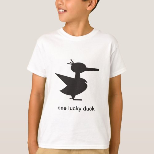 Kids One Lucky Duck T_Shirt