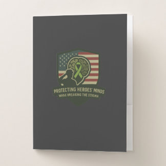 Kids Operation Mind Shield Tee Pocket Folder