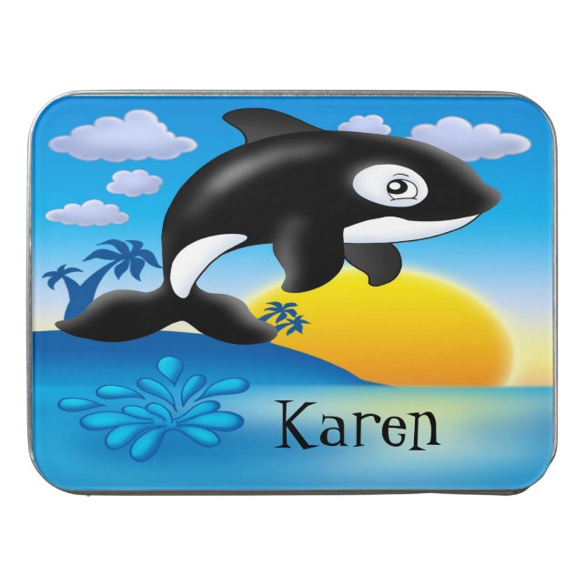 Kids Orca Whale Jigsaw Puzzle (Case Horizontal)