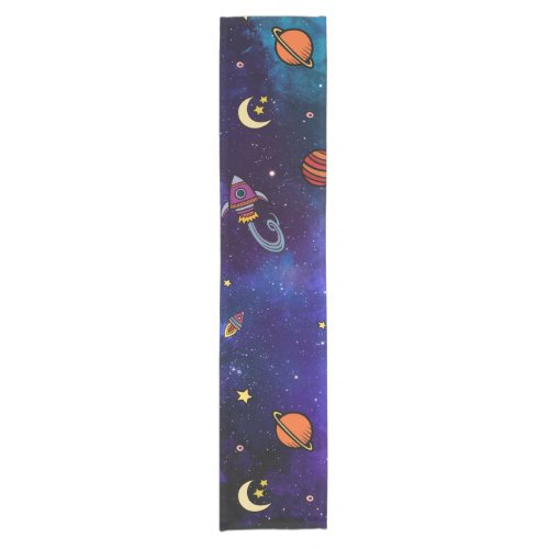 Kids Outer Space Table Runner
