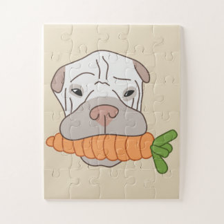 Kids Paddy puzzle carrot - art by Irina Kolb