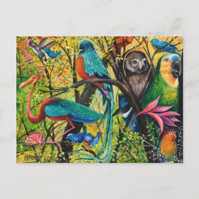 kids painting 07 Texas Postcard (Front)