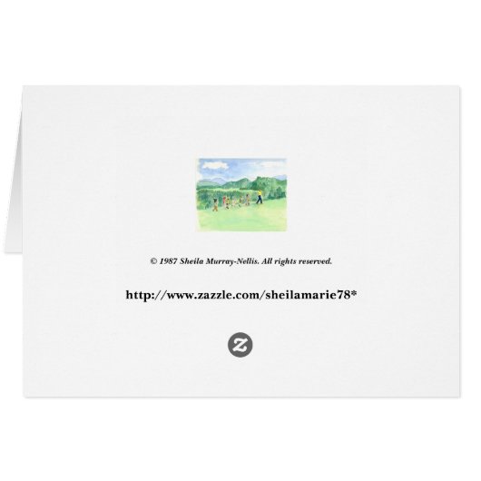 Kids' Parade Card (Back Horizontal)