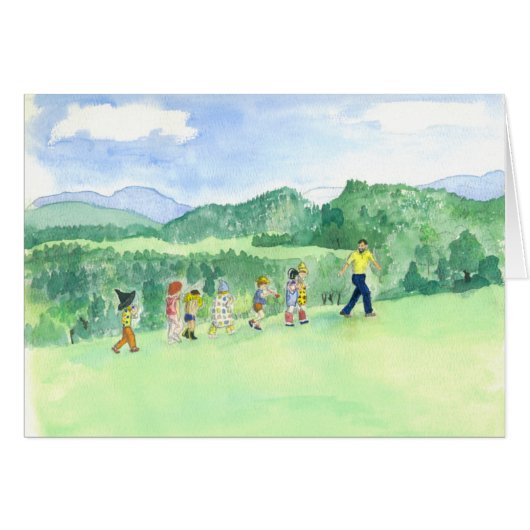 Kids' Parade Card (Front Horizontal)