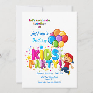 Kids Party Invitation