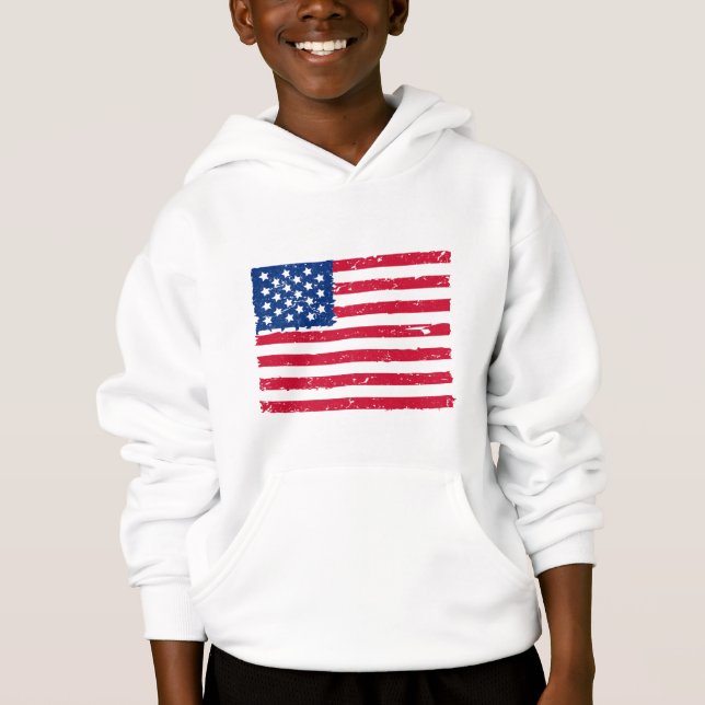 Kids Patriotic Hoodie (Front)