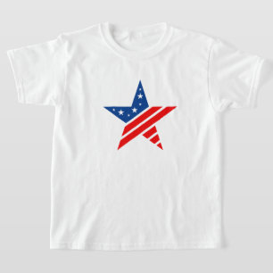 Kids Patriotic Star T-shirt