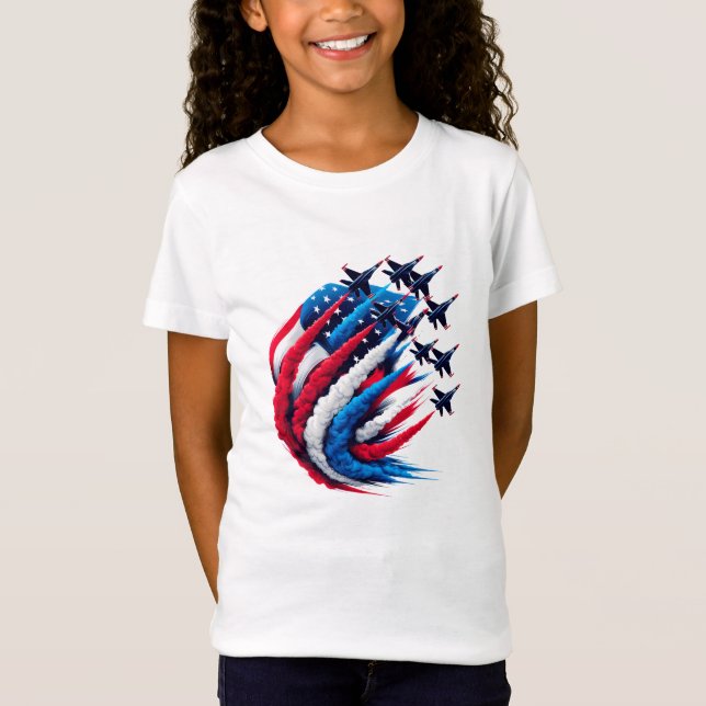 Kids Patriotic T-Shirt (Front)