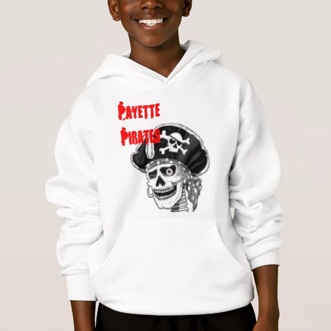 Kids Payette Pirates Hoodie (Front)