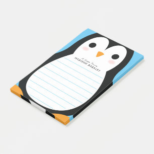 Kids Penguin Cute Post-it Notes