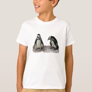 Kids Penguins T-shirt by Bebops at Zazzle