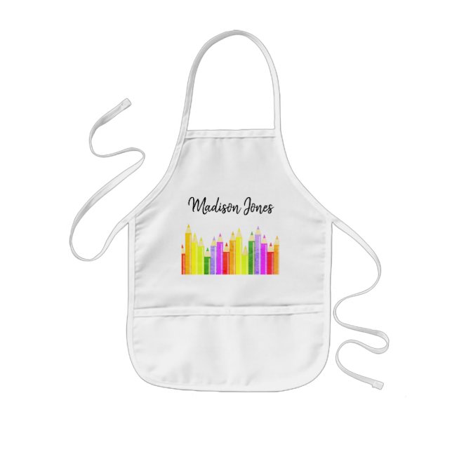 Kids personalized apron (Front)