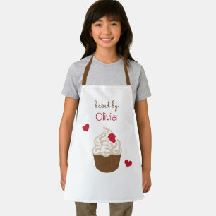Kids' Personalized Apron Cupcake Baker Apron