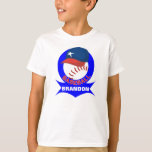 Kids Personalized Baseball T-shirt at Zazzle