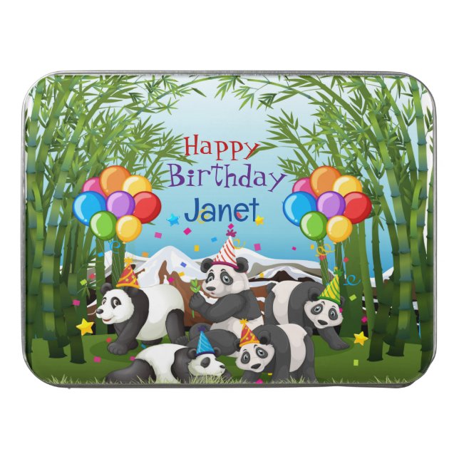 Kids Personalized Birthday Jigsaw Puzzle (Case Horizontal)