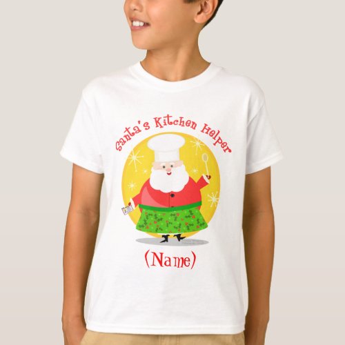 Kids Personalized Christmas T_Shirt _ Customized